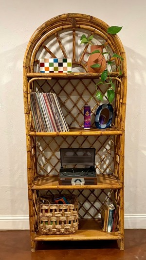 Ramona vintage rattan étagère