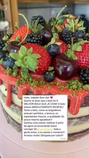 Bolo Red Velvet vegano, de Bolo Vegan, Almada