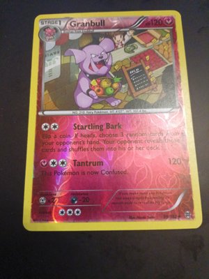 Granbull Stage 1 Pokémon Card