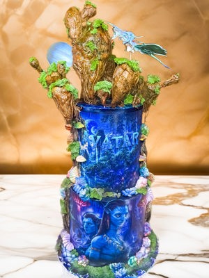 Custom themed celebration cake