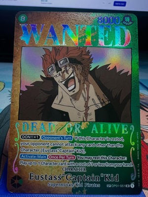 Eustass "Captain" Kid Wanted (VLP)
