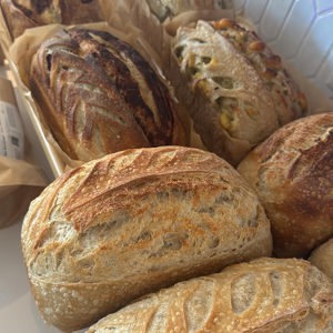Hatch chili Gouda sourdough