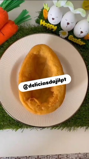 Ovo de Páscoa de coxinha de Delícias Da Jil, Montijo, Setúbal