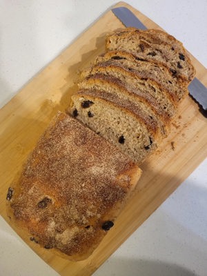 Cinnamon Raisin Bread by The Mason Jar Bakery, Fort Worth, TX