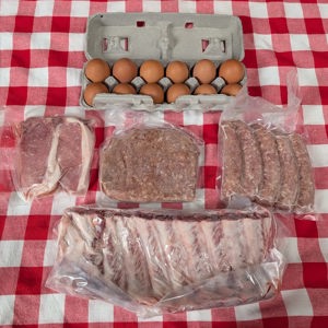 Plain ground pork by Cane Creek Farms, NC