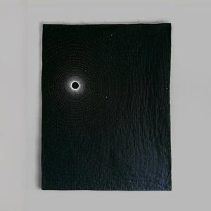 Eclipse quilt, 54" x 64"