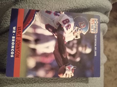 WR Broncos Official NFL Card