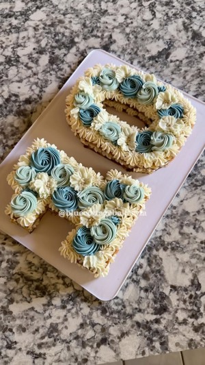 Large number cookie cake
