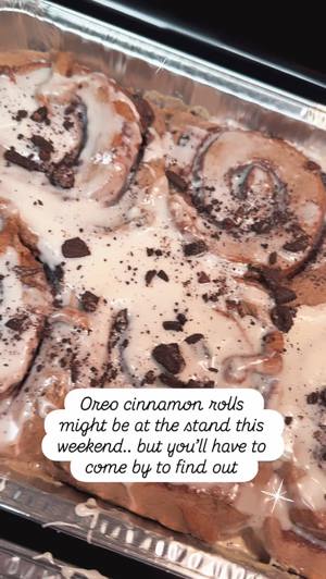 Oreo cinnamon rolls
