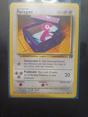 Porygon Pokémon Card Base Set