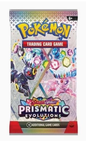 Pokemon Scarlet Violet Prismatic Evolutions Booster Pack
