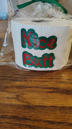 Nice Butt Toilet Paper Roll gag gift