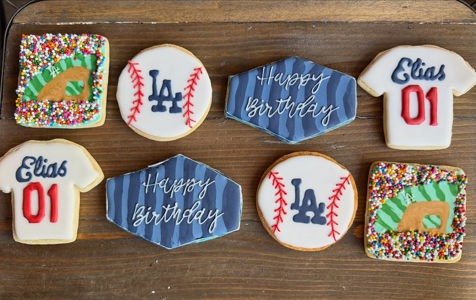 Sports team cookie set