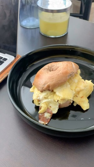 Bagel sandwich de Bagel House ATL, Atlanta, GA