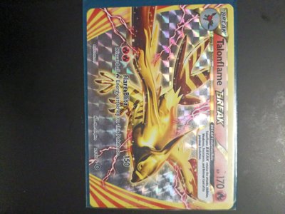 Talon Flame Break Pokemon Card