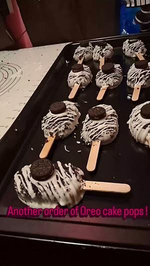 Oreo cake pops