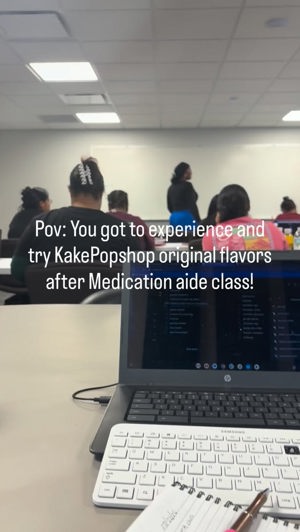 Strawberry Kakepop by KakePop Shop, Austin TX