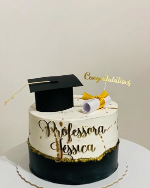 Bolo de formatura de Carla Arruda Confeitaria, Costa da Caparica, Setúbal