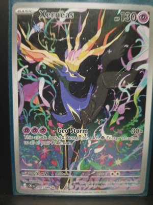 Xerneas Pokémon Card Holo 130 HP