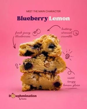 Blueberry Lemon Cookie