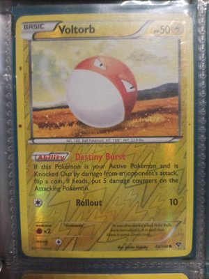 Voltorb Basic Pokémon Card