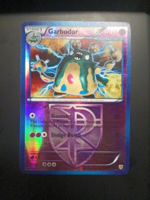 Garbodor Pokémon Holographic Card