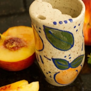 Handmade travel mug