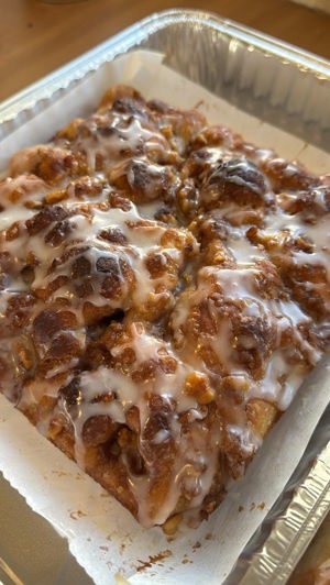 Cinnamon maple walnut focaccia de Fool's Proof Bread, Tucson, AZ