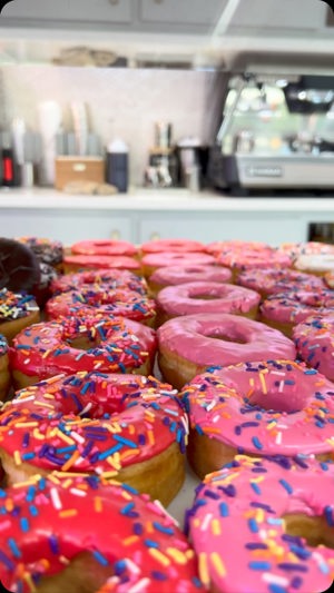 Coffee de Donita's Donuts, Houston, TX