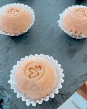 Brigadeiro de caramelo salgado de Santo Docinho, Amora, Setúbal