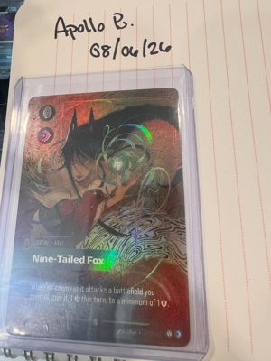 Ahri – Nine-Tailed Fox (Signature) #303/298