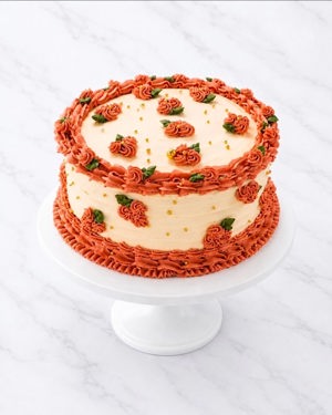 Floral vintage cake