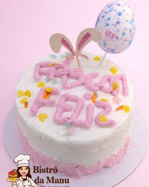 Mini cake de baunilha com doce de leite