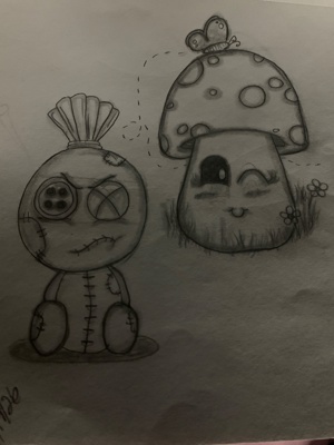 Original Pencil Sketch Art