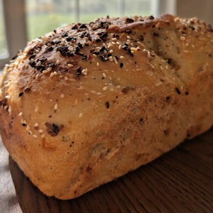 Everything bagel sourdough
