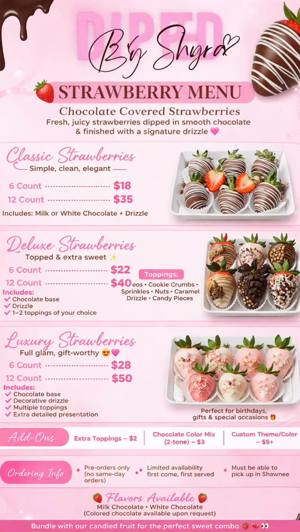 Chocolate covered strawberries