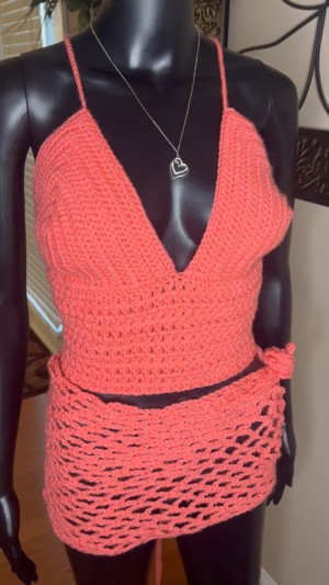 Crochet bralette