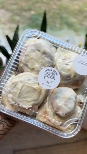 Sourdough cinnamon rolls
