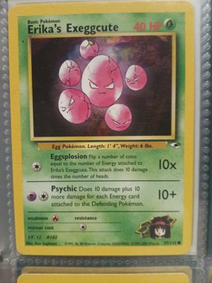 Erika's Exeggcute Pokémon Card