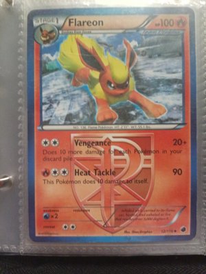 Flareon Pokémon Card Stage 1