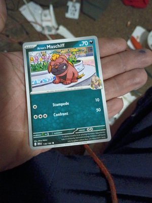 Arven's Maschiff Pokemon Card