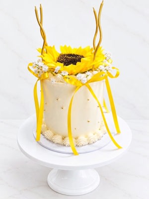 Sunflower cake