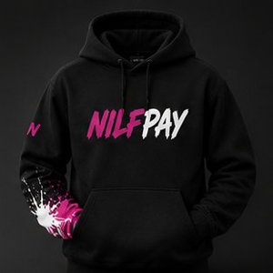 NILFPAY Black Hoodie