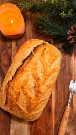 Sourdough bread loaf