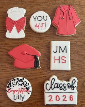 Graduation cookie set