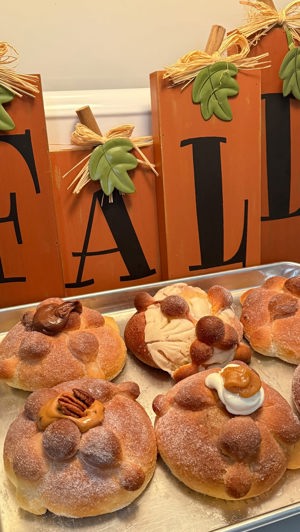 Pan de muerto artesanal