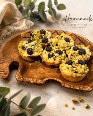 Blueberry almond flour cookies