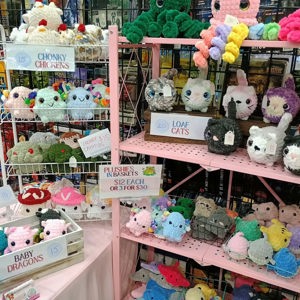Amigurumi stuffed animals
