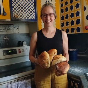 Sourdough bread loaves
