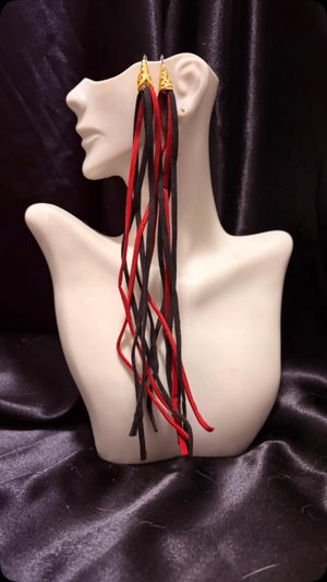 Feather earrings